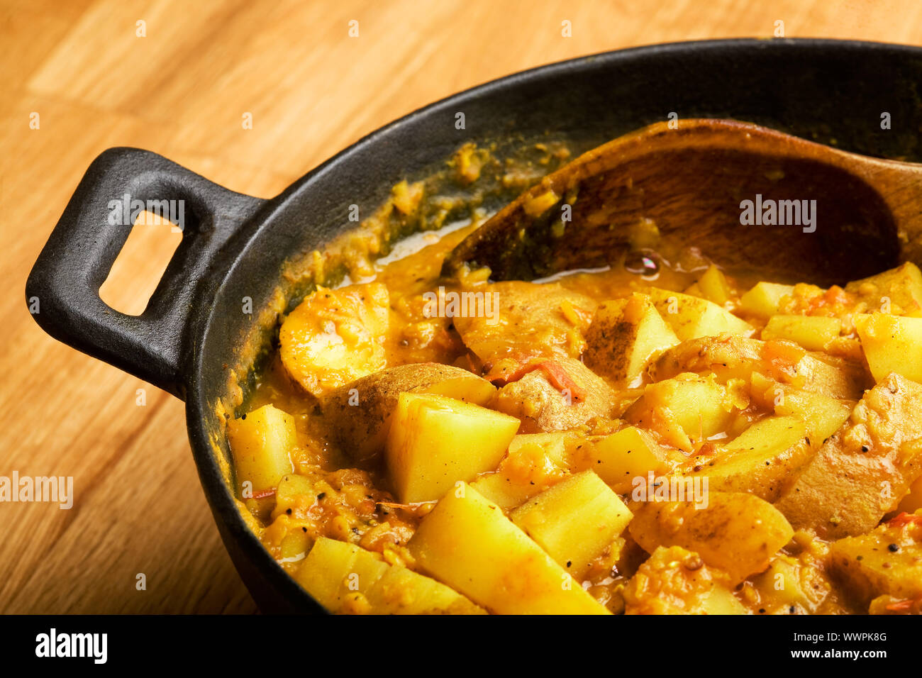 Indische Vegetarische Mahlzeit Stockfoto