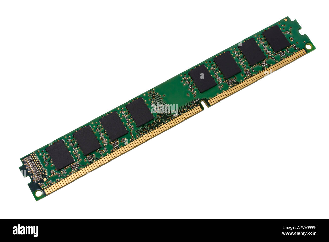 Elektronische Erhebung - den Random Access Memory (RAM) Module Stockfoto