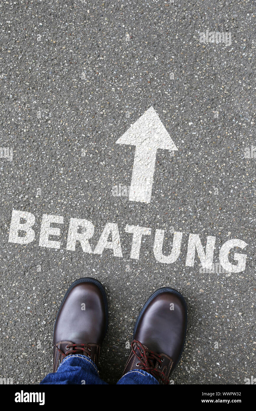 Beratung Berater, Hilfe Support Consulting Problem Solution Business Konzept Stockfoto