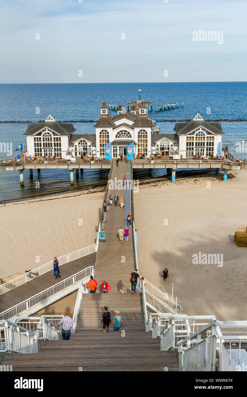 Ostseebad Sellin Seebrücke Stockfoto