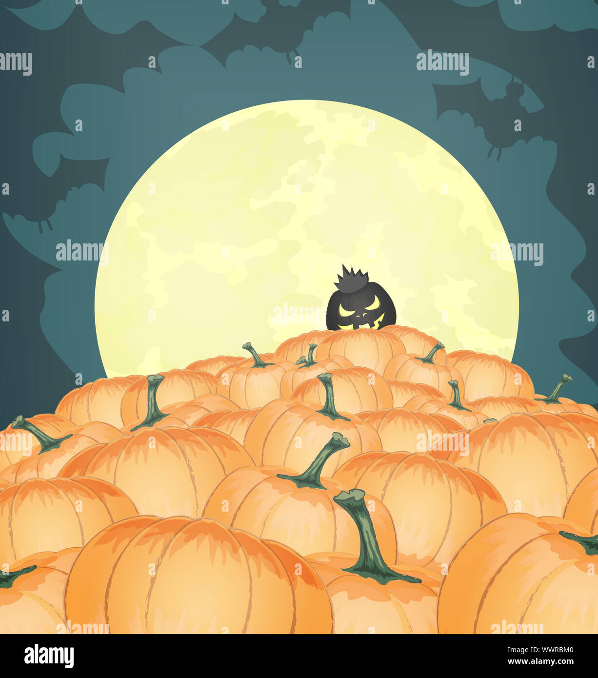 Halloween-Hintergrund Stockfoto