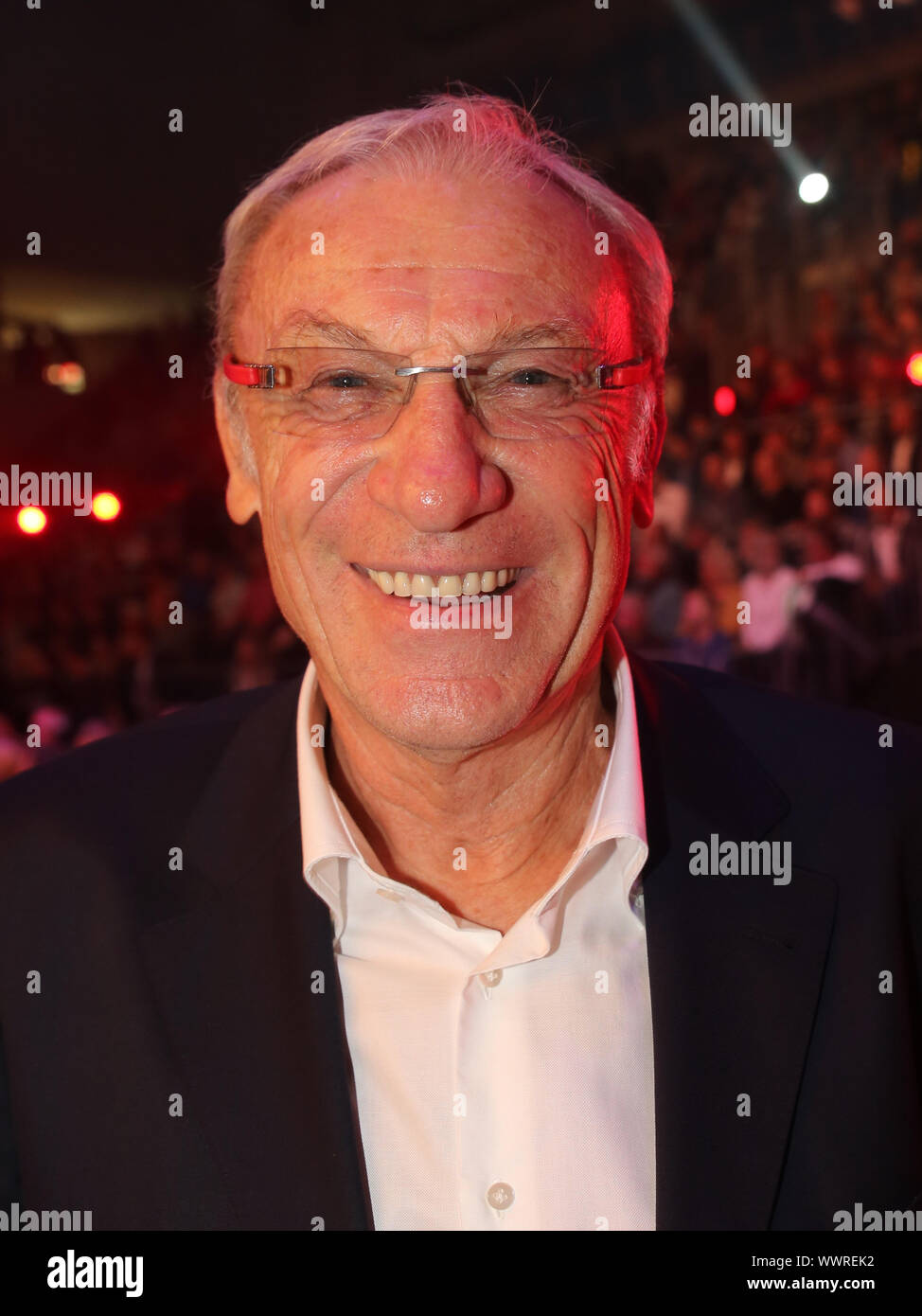 Der ehemalige Fußball-Trainer Eduard Geyer Stockfoto