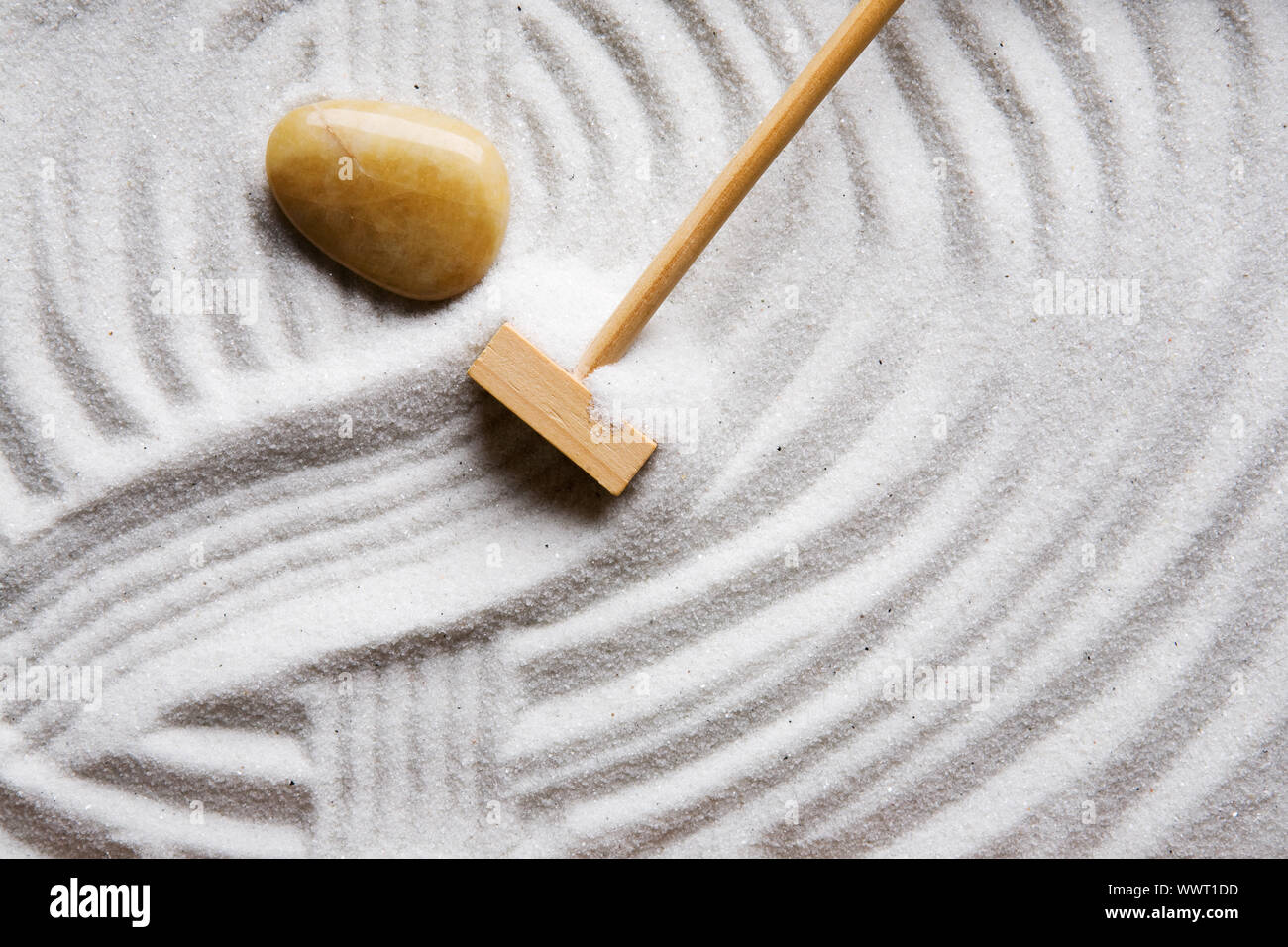 Rock Zen Garten Stockfoto