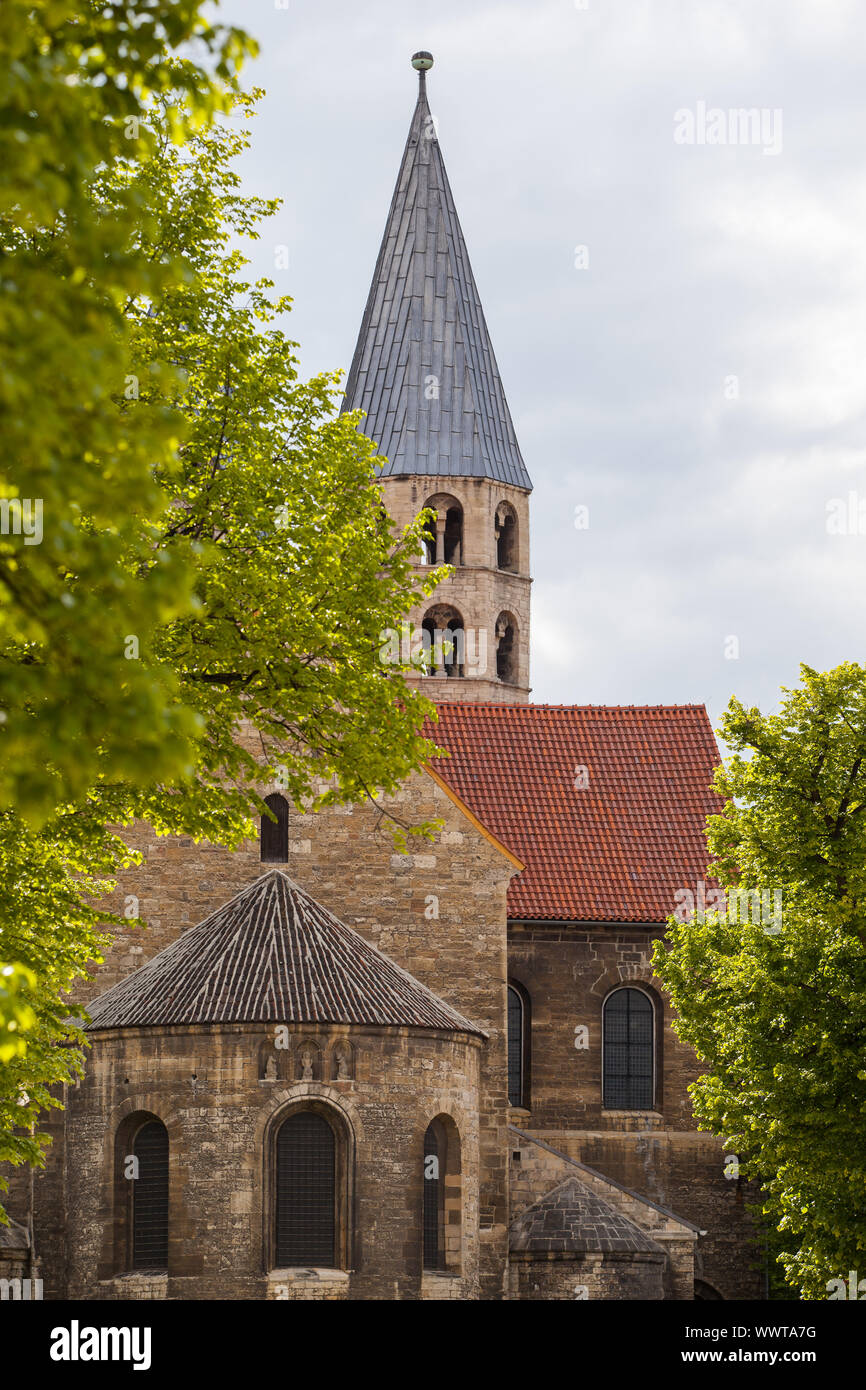 Halberstadt Kirche Unserer Lieben Frau Stockfoto