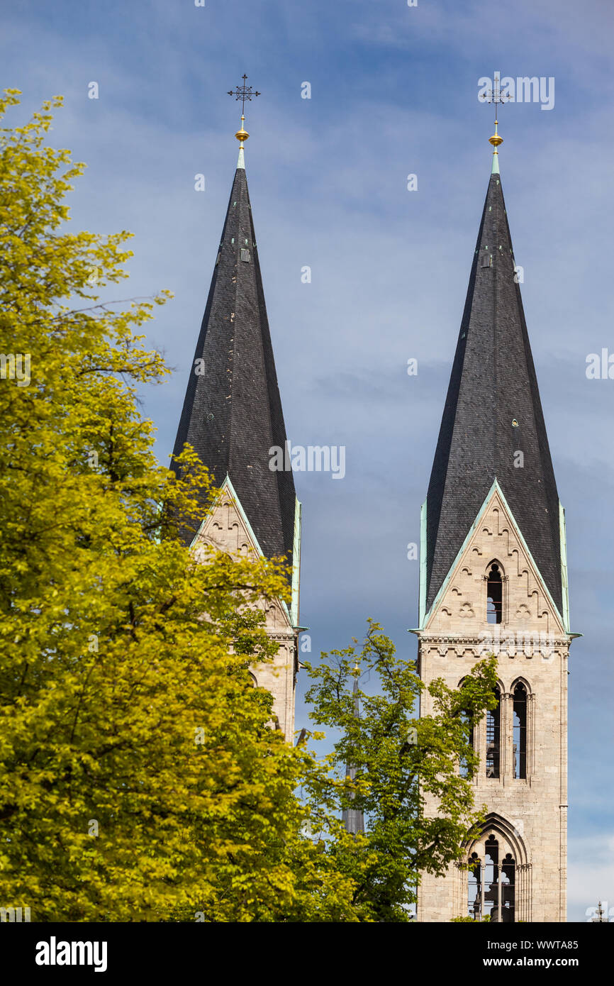 Halberstadt St. Martini Stockfoto