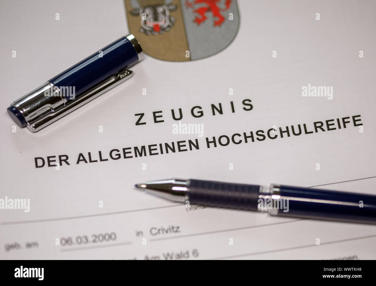 Reifezeugnis Fotos und Bildmaterial in hoher Auflösung Alamy