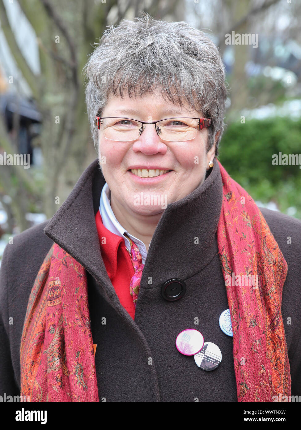 Der Landesbischof der evangelischen Kirche in Mitteldeutschland, Ilse Junkermann Stockfoto