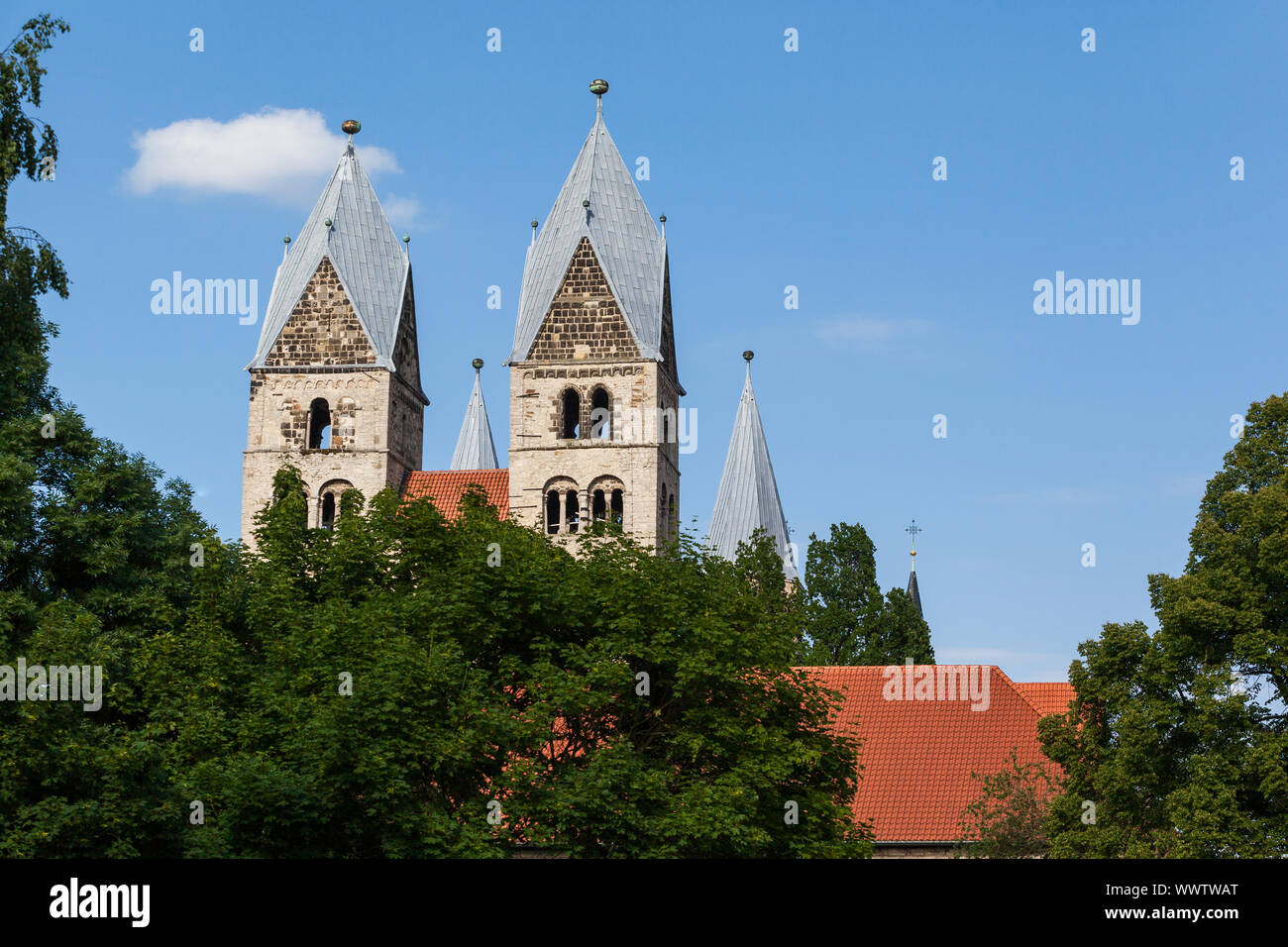 Liebfrauenkirche Halberstadt Stockfoto
