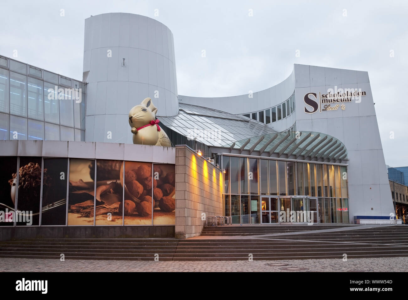 Schokoladenmuseum, Köln, Rheinland, Nordrhein-Westfalen, Deutschland, Europa Stockfoto