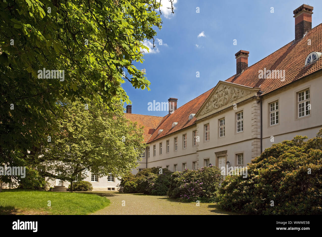 Schloss Cappenberg Selm, Ruhrgebiet, Nordrhein-Westfalen, Deutschland, Europa Stockfoto