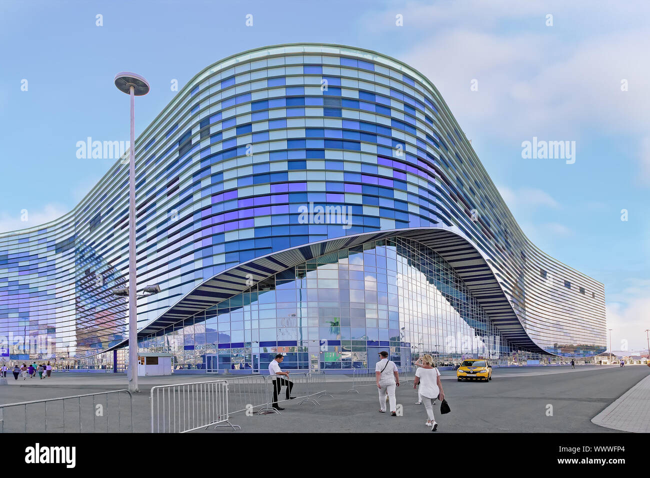 Grand Palais des Sports. Stockfoto