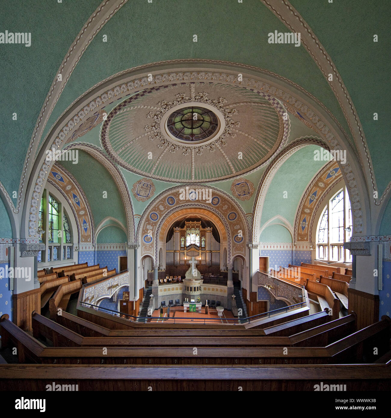 Evangelische Immanuel Kirche Marten, Dortmund, Ruhrgebiet, Nordrhein