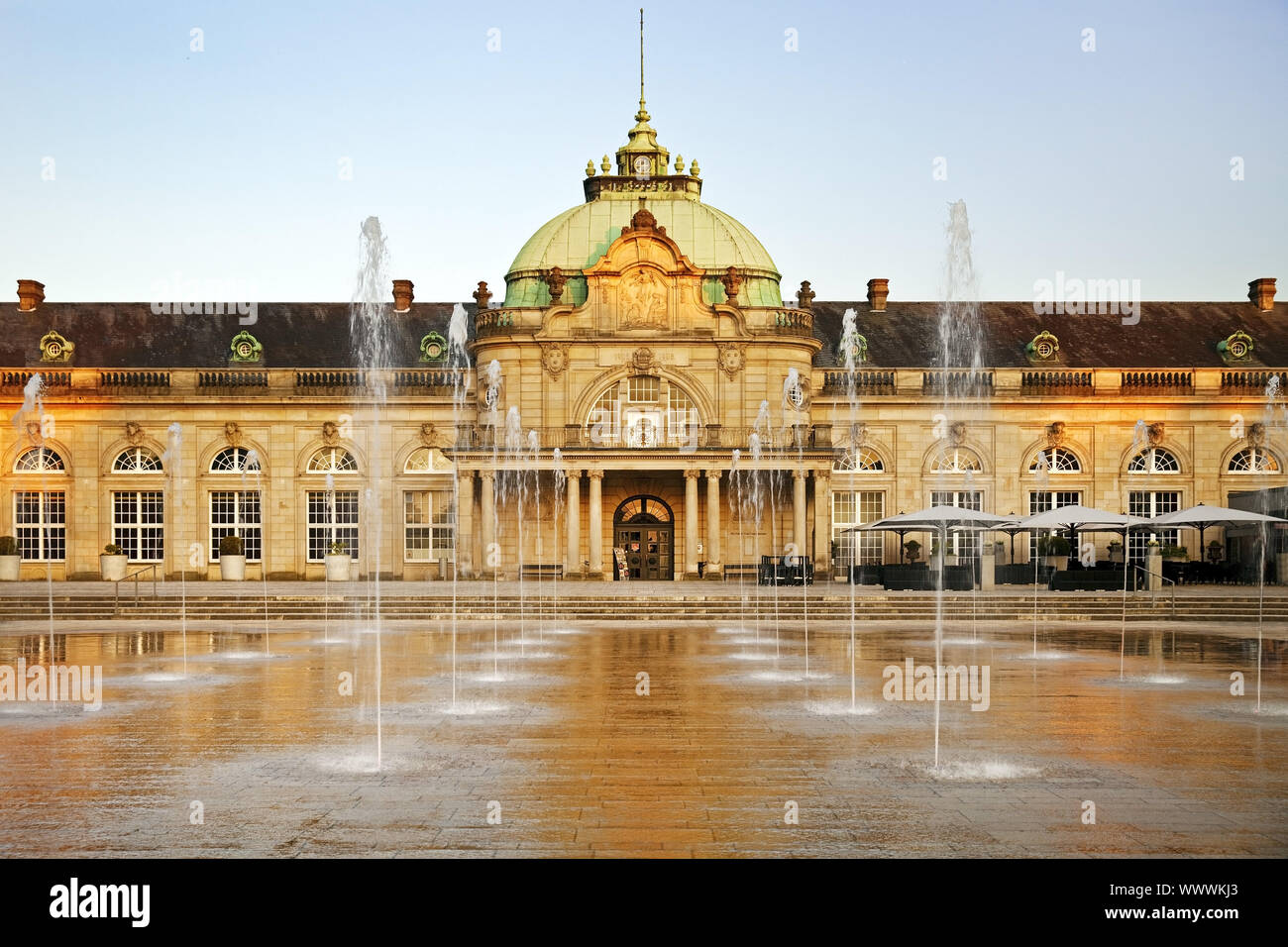 Imperial Palace, dem ehemaligen Kurhaus, Bad Oeynhausen, Nordrhein-Westfalen, Deutschland, Europa Stockfoto