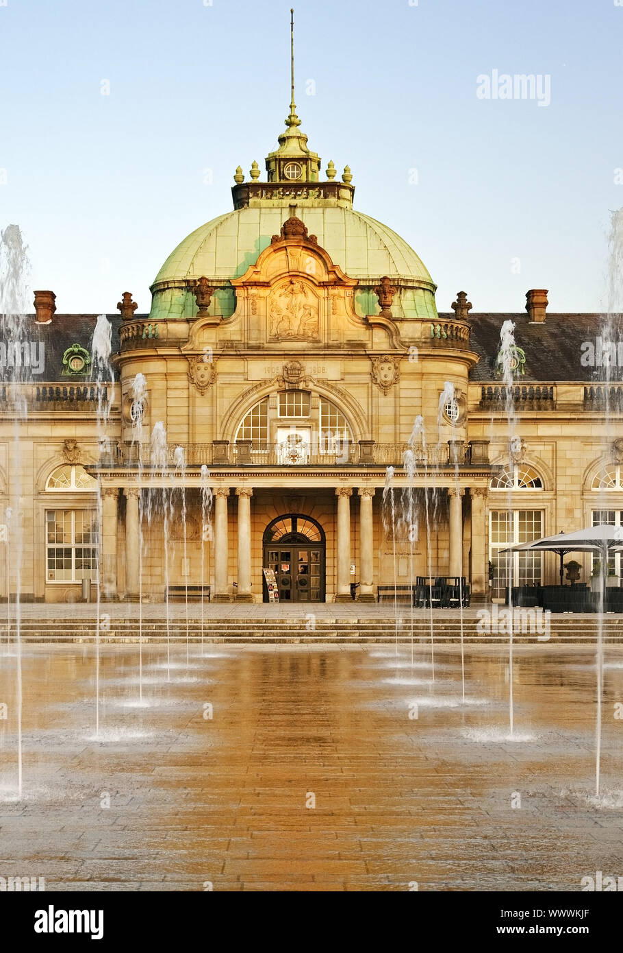 Imperial Palace, dem ehemaligen Kurhaus, Bad Oeynhausen, Nordrhein-Westfalen, Deutschland, Europa Stockfoto