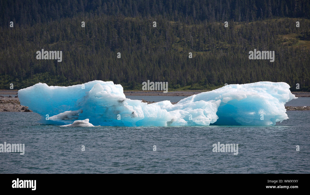 Treibeis in der shoup Bay State Marine Park in Alaska Stockfoto