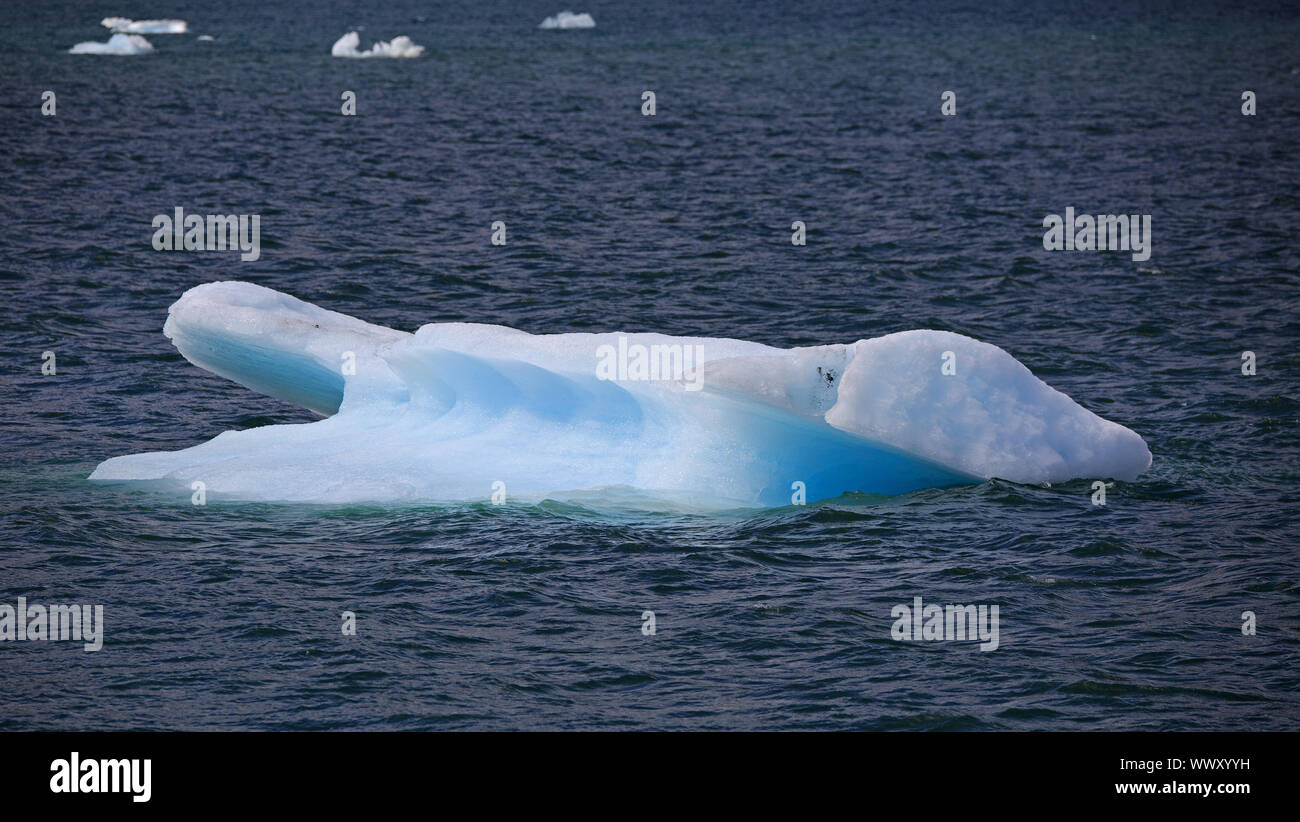 Treibeis in der shoup Bay State Marine Park in Alaska Stockfoto