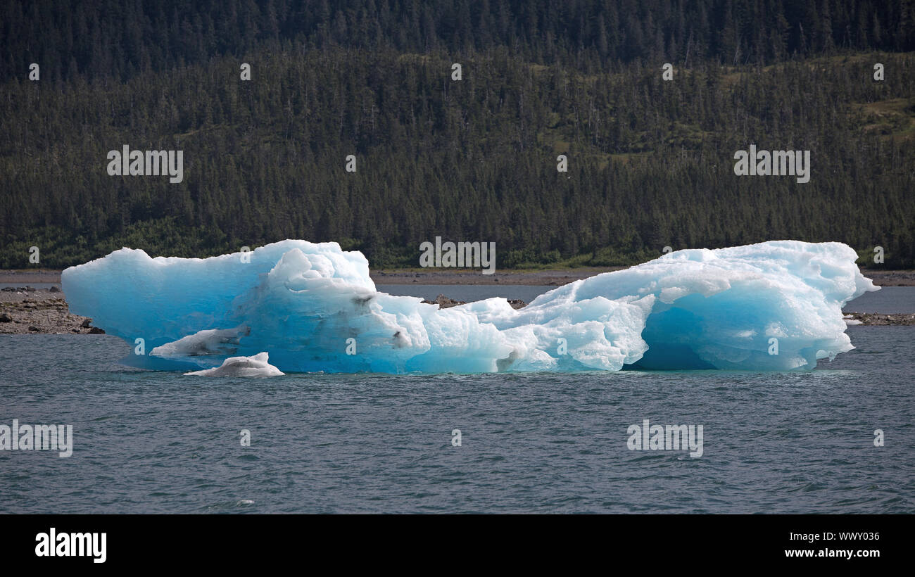 Treibeis in der shoup Bay State Marine Park in Alaska Stockfoto