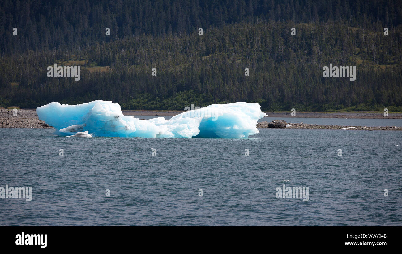 Treibeis in der shoup Bay State Marine Park in Alaska Stockfoto