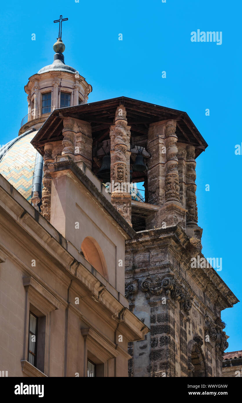 Kirche San Giuseppe dei Teatini, Palermo, Sizilien, Italien Stockfoto