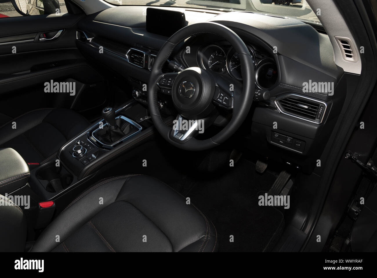 Mazda Cx 5 Interieur Stockfotos Mazda Cx 5 Interieur