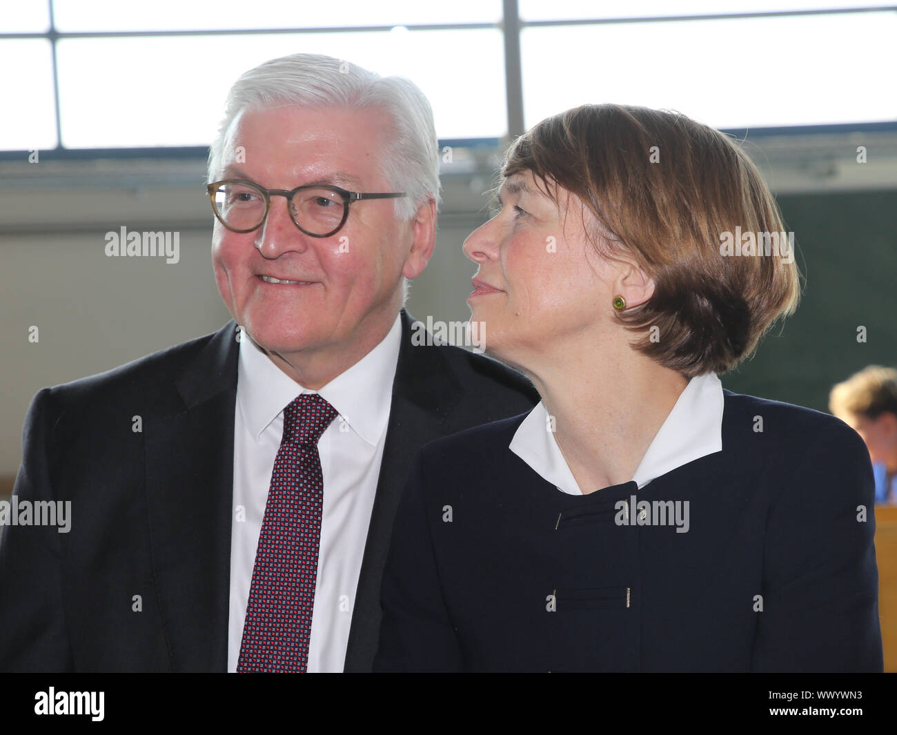 Bundespräsident der Bundesrepublik Deutschland, Dr. Frank-Walter Steinmeier, seine Frau Elke Büdenbender Stockfoto
