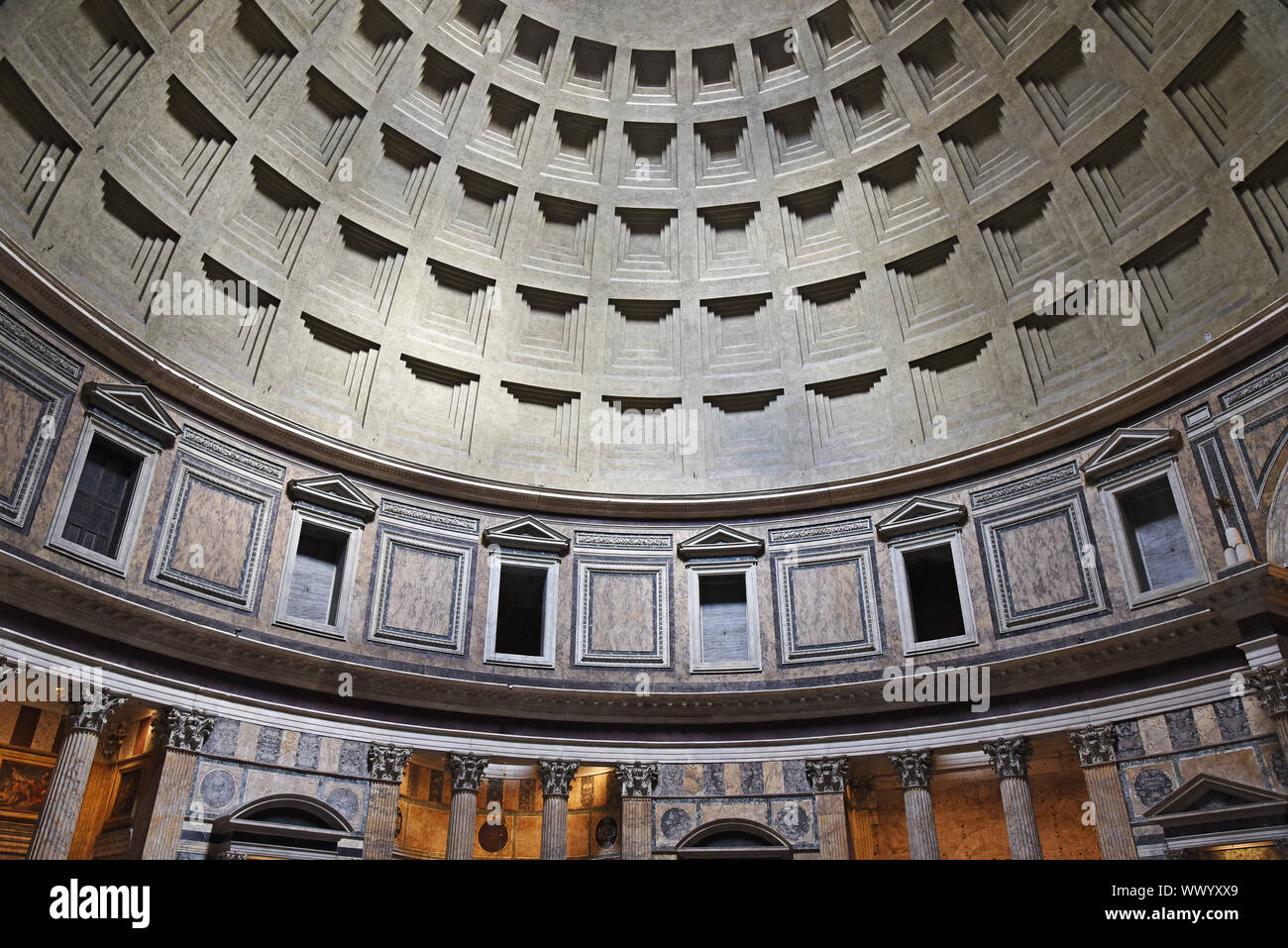 Dome, Pantheon, Petersdom, Rom, Italien, Europa Stockfoto