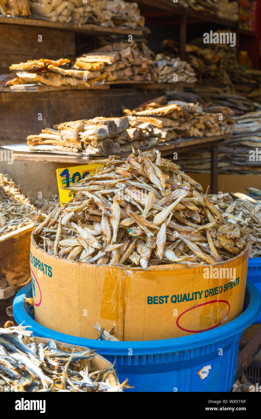 Eine der vielen Lebensmittelgeschäfte entfernt Innere Stadt Galle, Sri Lanka Stockfoto