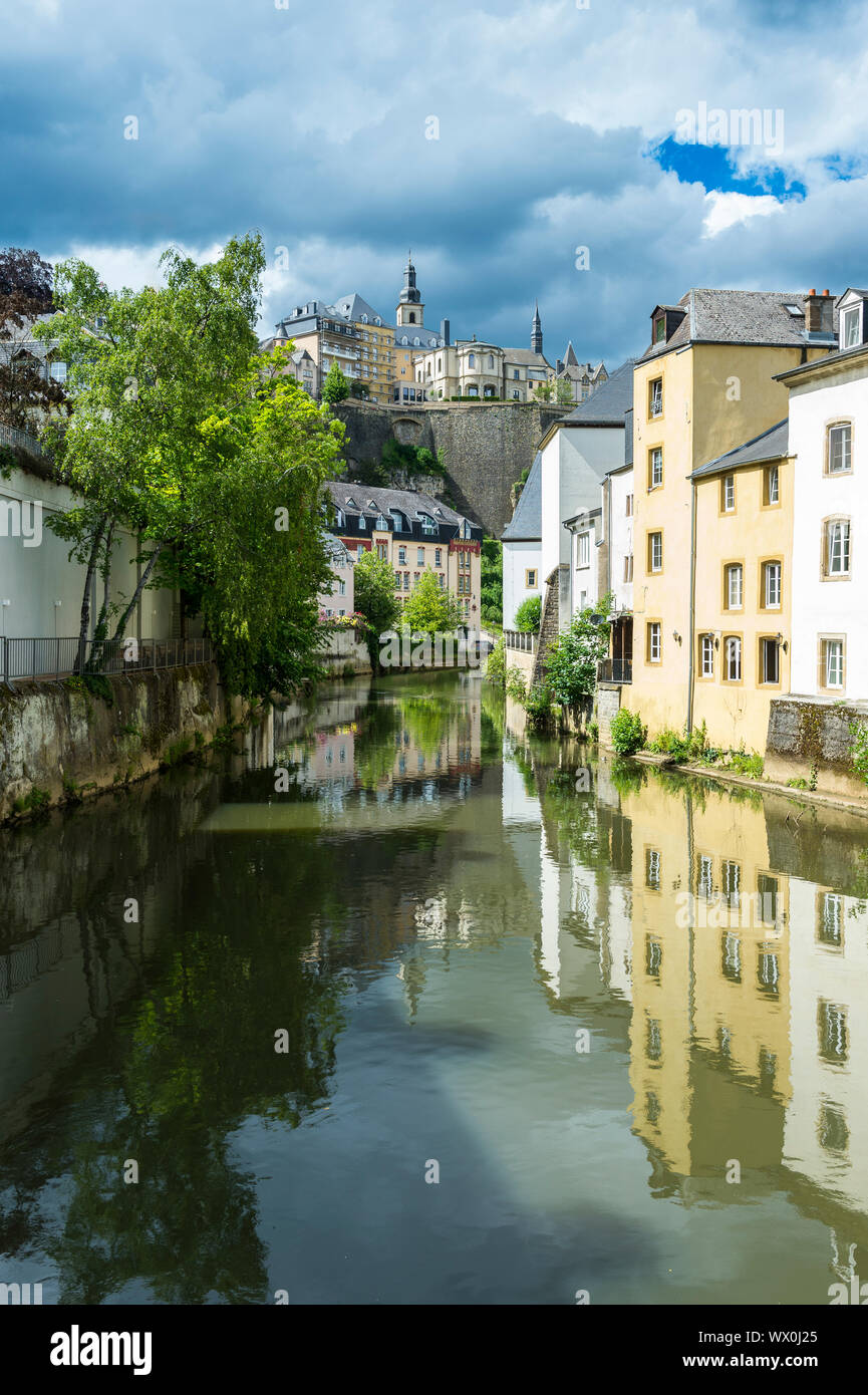 Die Altstadt von Luxemburg, UNESCO-Weltkulturerbe, Luxemburg, Europa Stockfoto