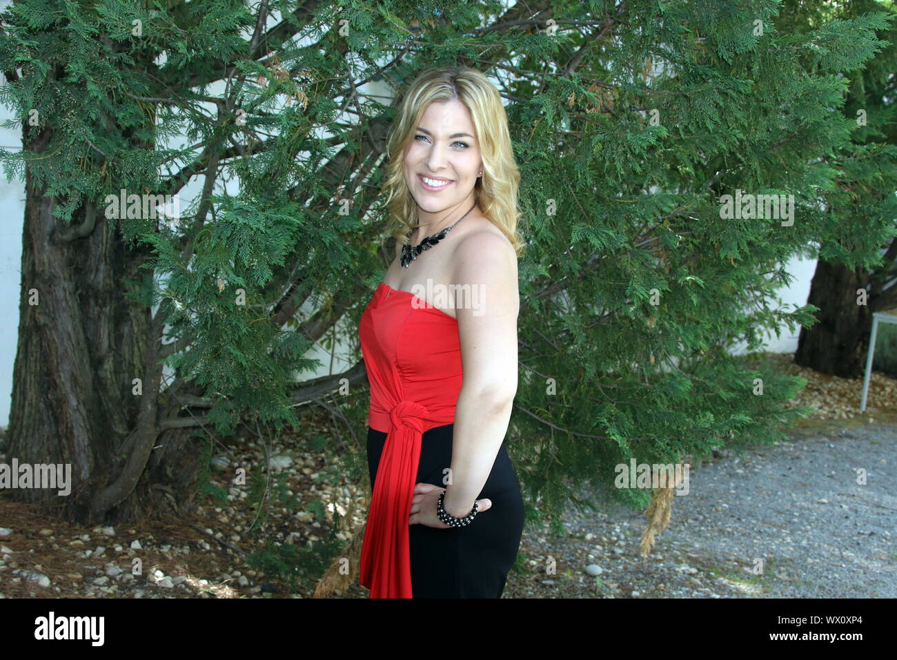 Sänger bei Deutschen Schlager zeigen Immer wieder Sonntags, 2015 Stockfoto