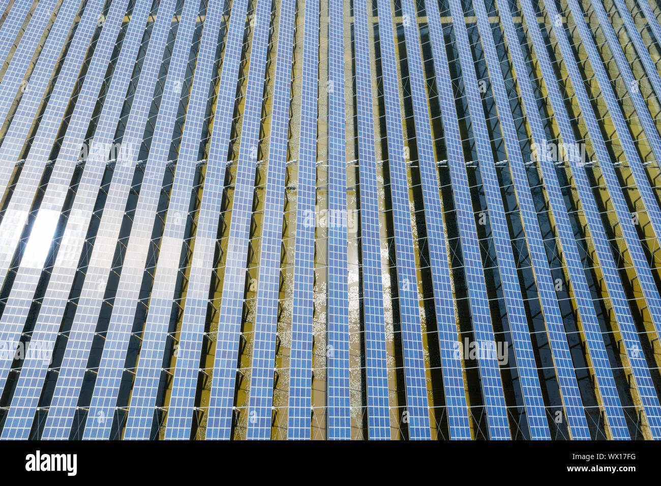 Photovoltaik- Stockfoto