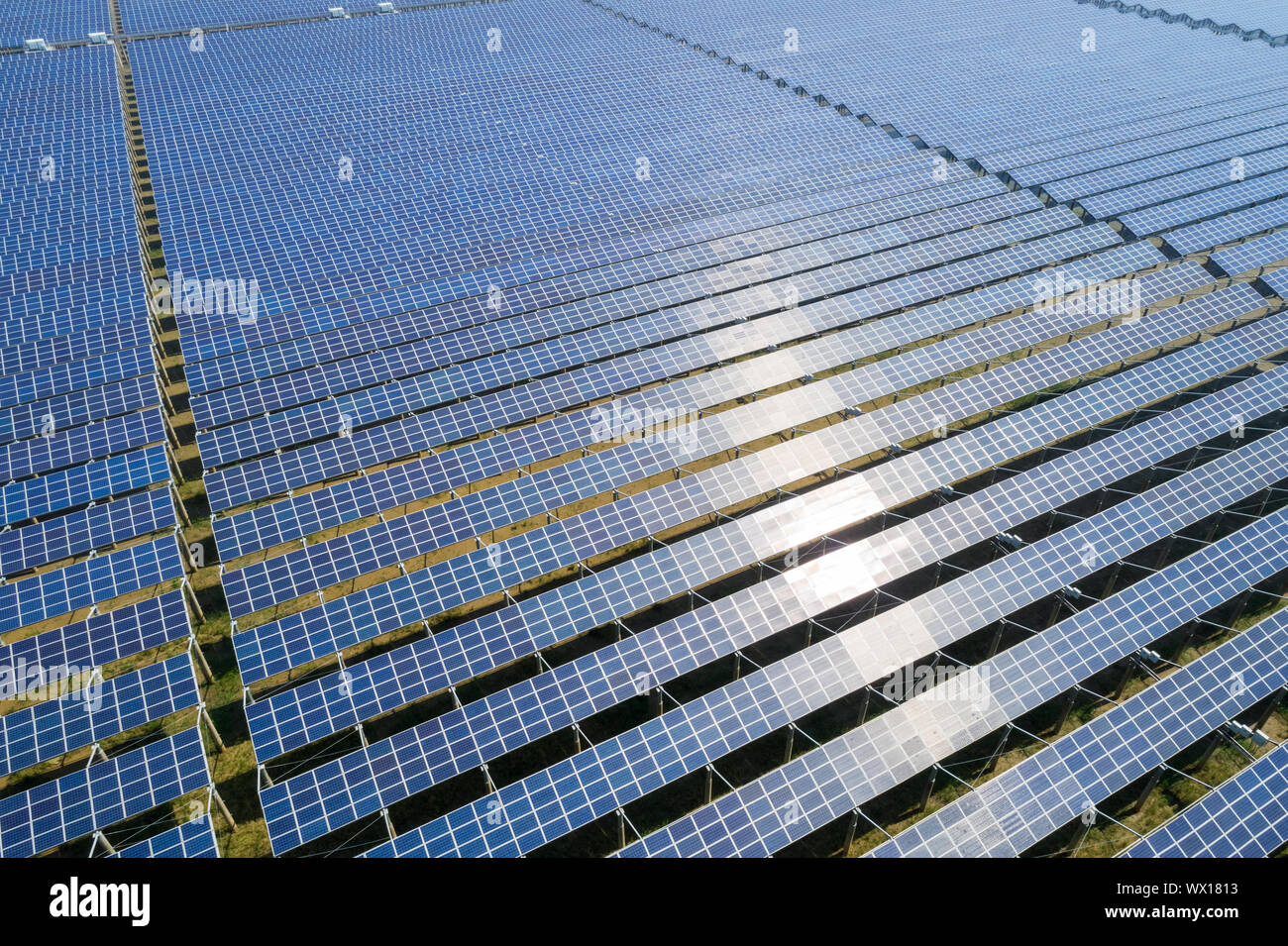 Photovoltaik- Stockfoto