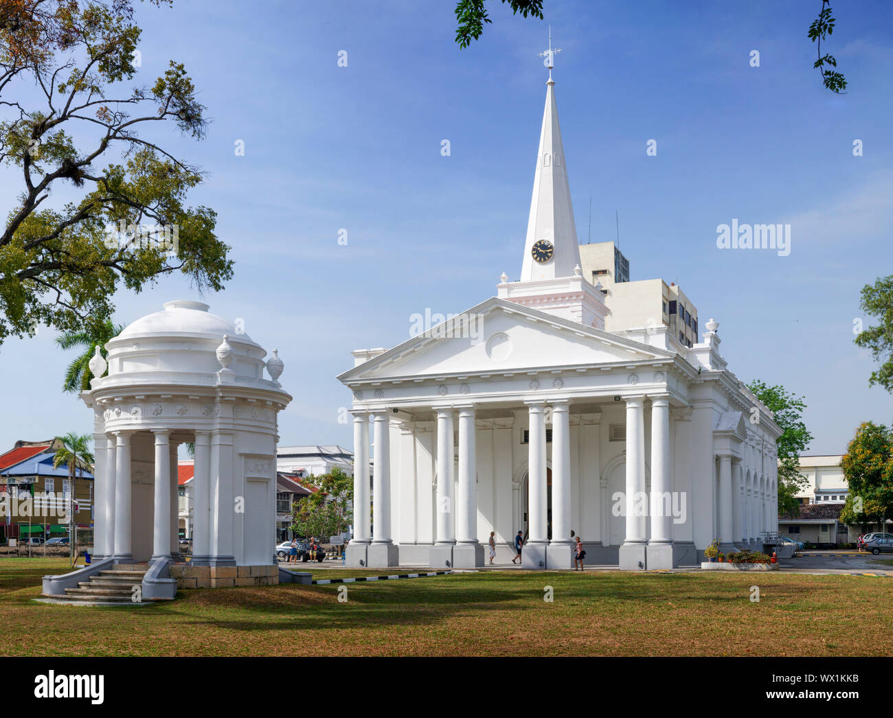 St. George's Kirche, Georgetown, Penang, Malaysia Stockfoto