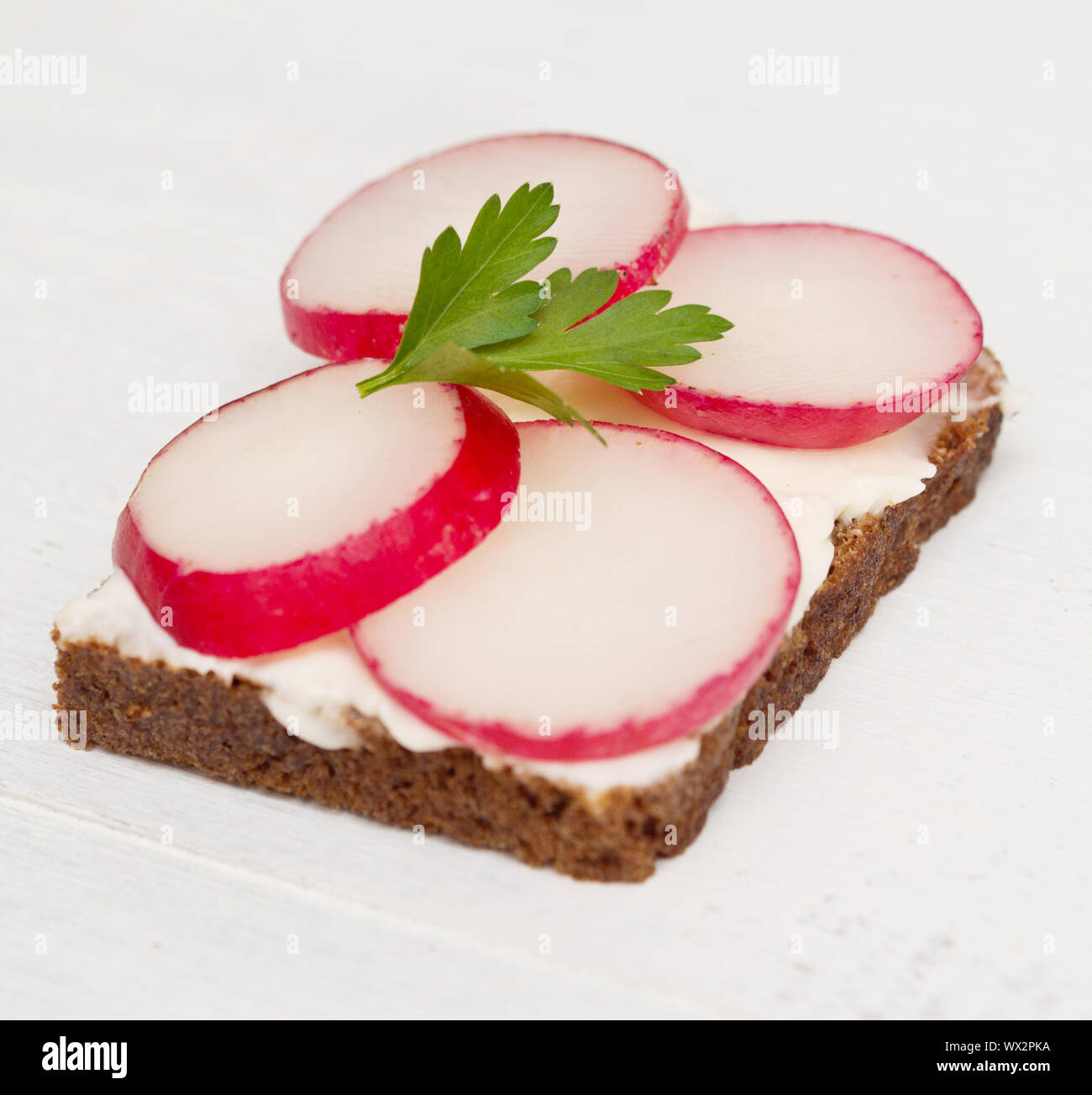 Open-sandwich Stockfoto
