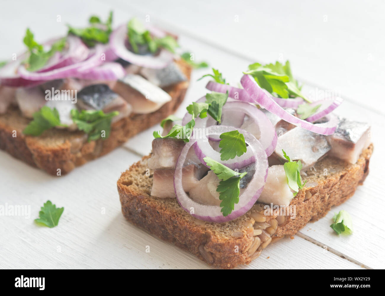 Belegte Brötchen Stockfoto