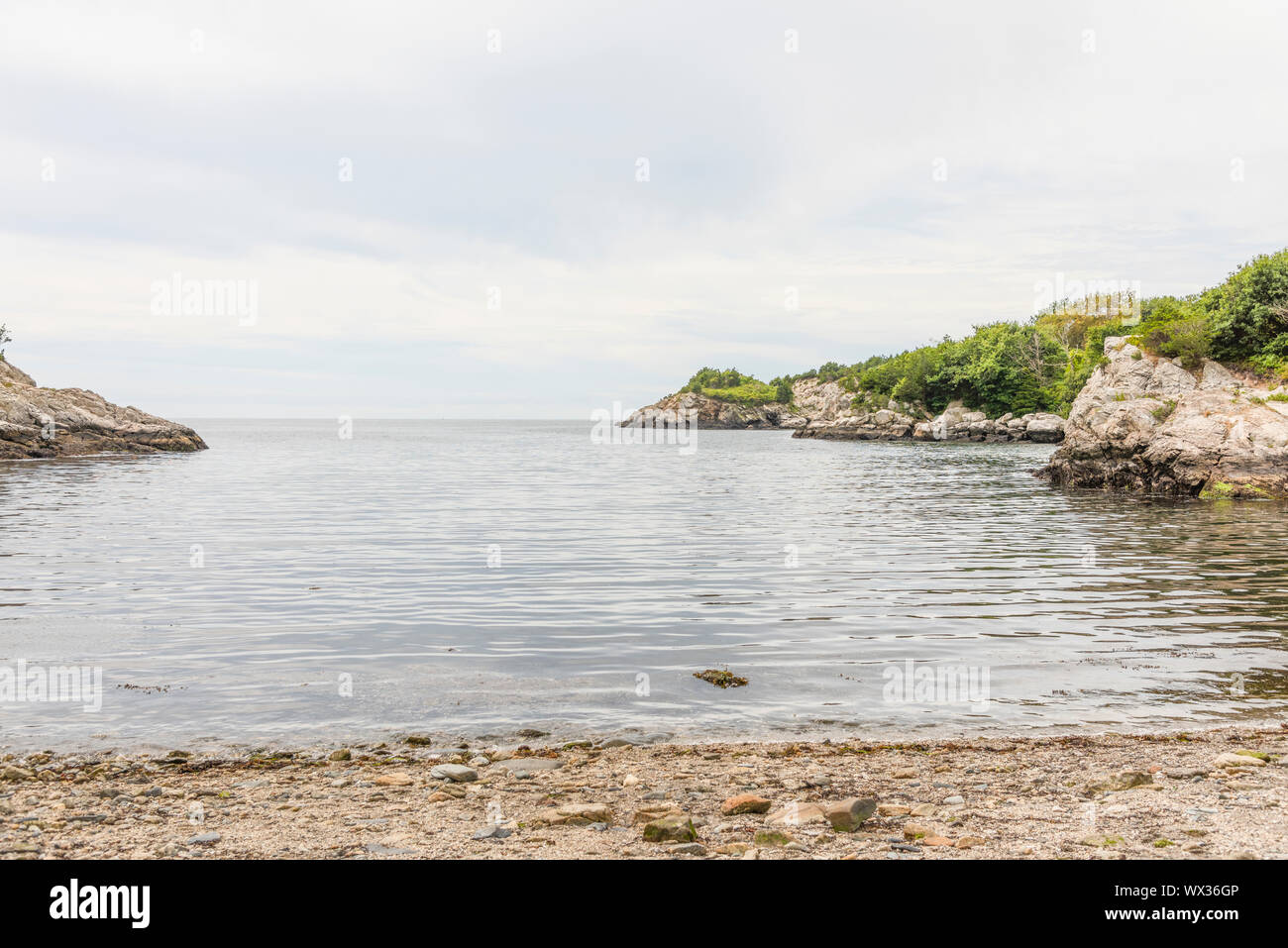 Fort Wetherill Park Narragansett, Rhode Island Stockfoto