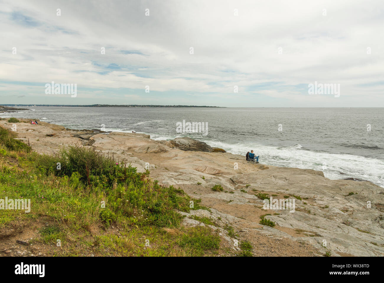 Beavertail State Park, Rhode Island Stockfoto