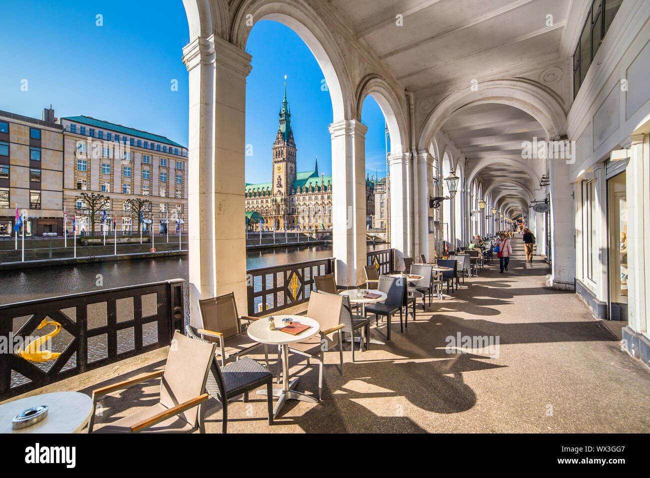 Hamburg - Deutschland Stockfoto