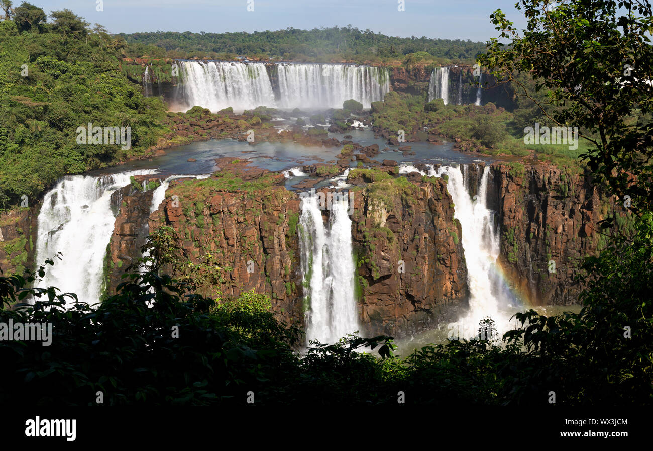 Iguazu Wasserfälle Stockfoto