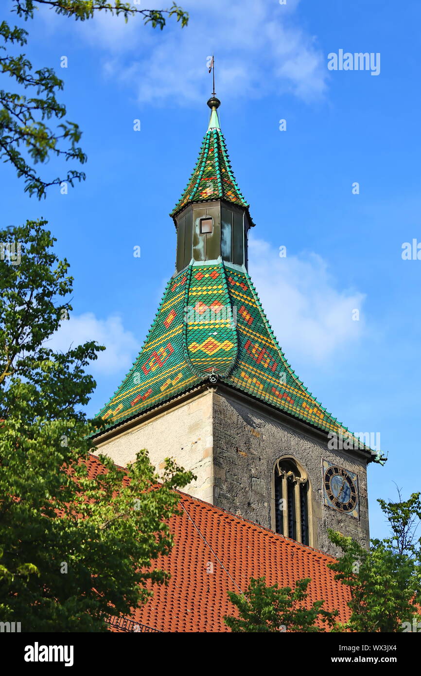 Ravensburg ist eine Stadt in Deutschland, mit vielen historischen Sehenswürdigkeiten Stockfoto