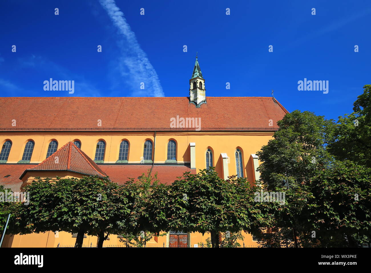 Ingolstadt ist eine Stadt in Deutschland, mit vielen historischen Sehenswürdigkeiten Stockfoto