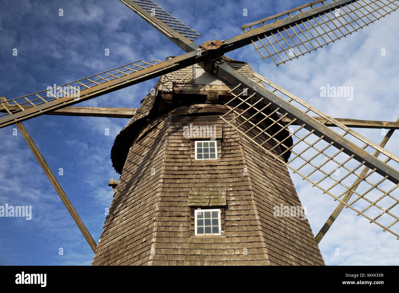 Turm Windmühle im Stadtteil Coesfeld-Lette, Coesfeld, Nordrhein-Westfalen, Deutschland, Europa Stockfoto