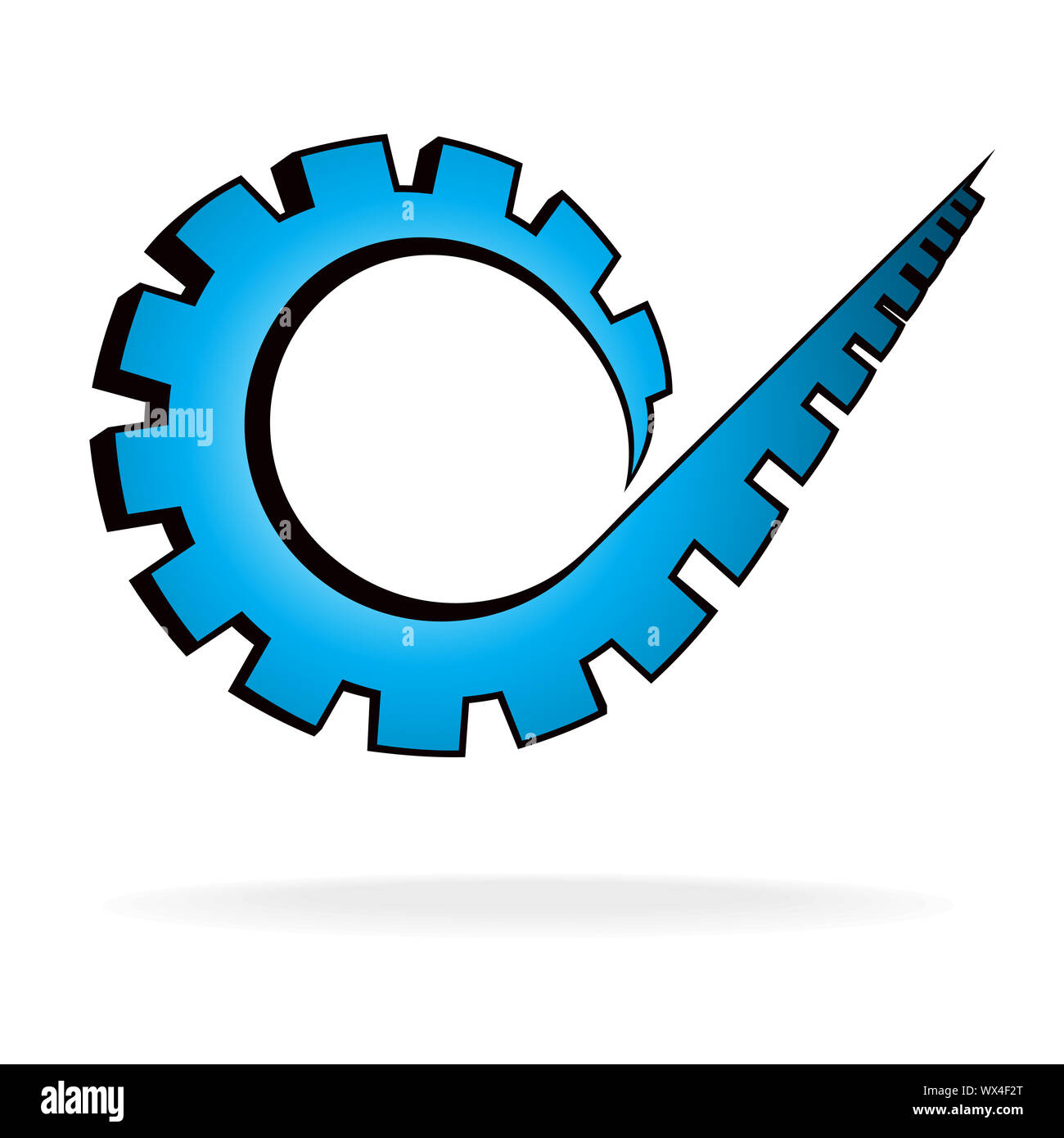 Industrie-Symbol Stockfoto