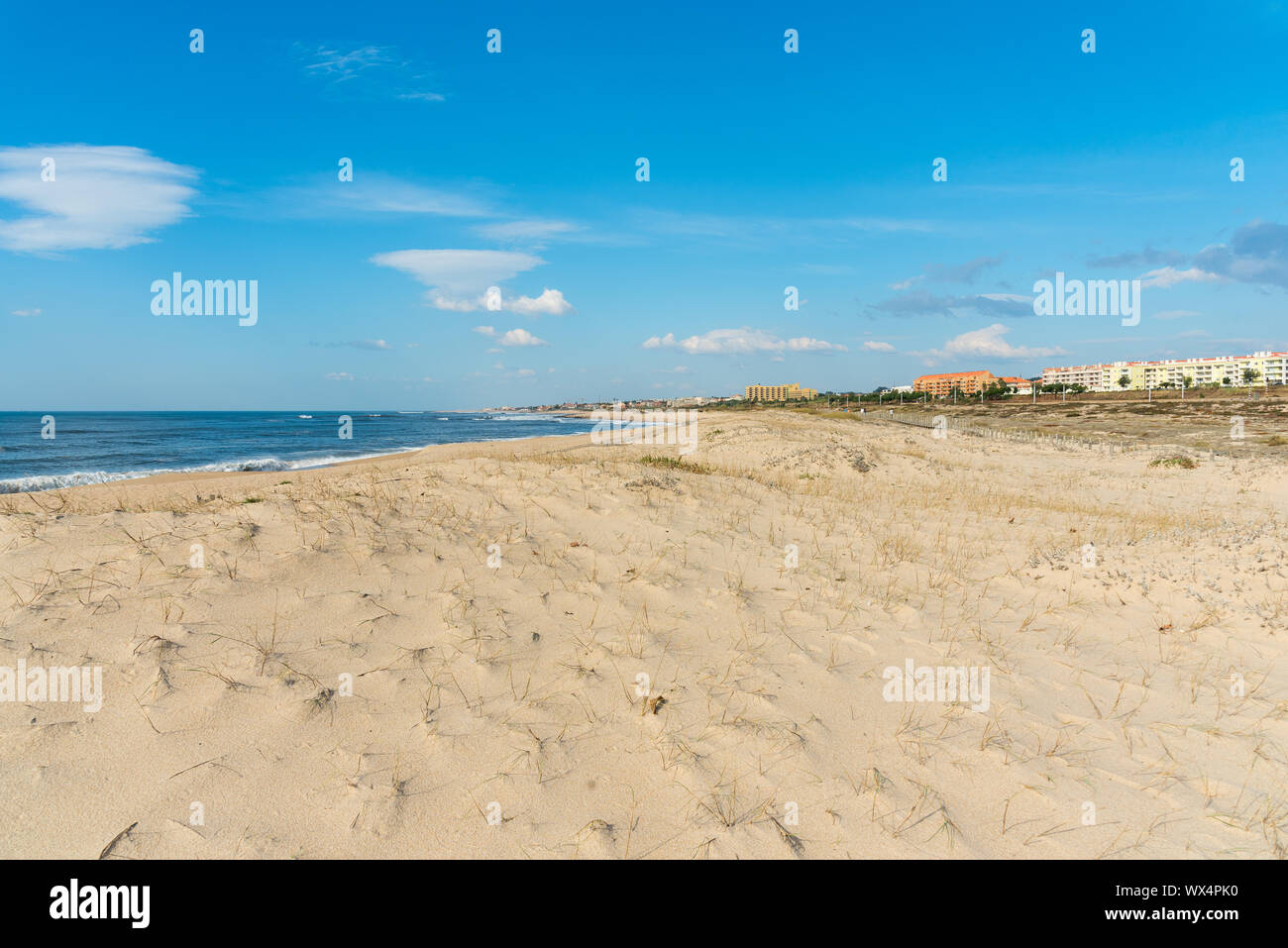 Landschaft am Meer in der Nähe Esphino Stockfoto