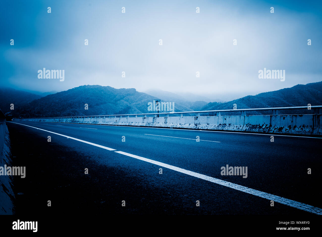 Straße in shanghai Stockfoto