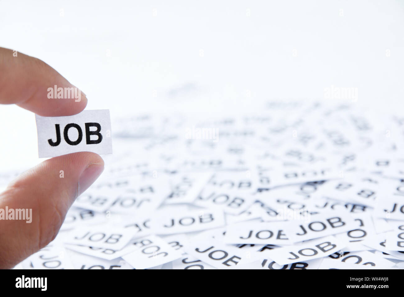 Job-Konzept Stockfoto