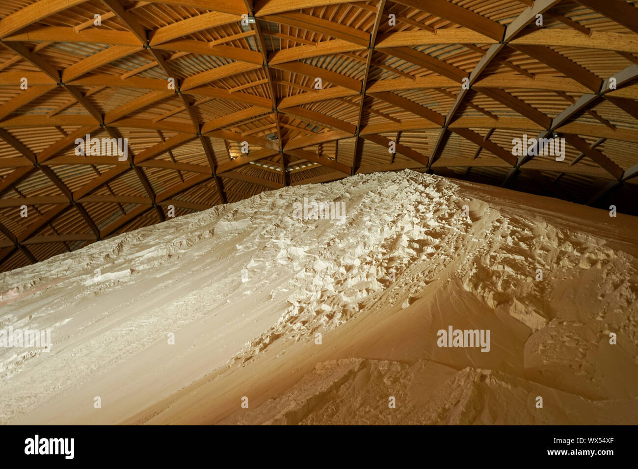 Riburg saltwork, Saldome, Moehlin, Schweiz Stockfoto