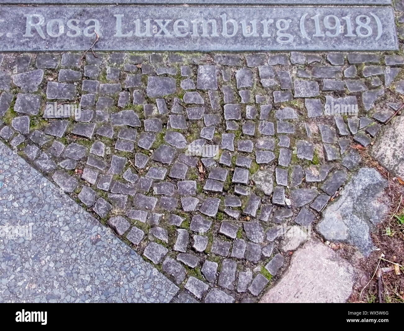 Berlin, Rosa Luxemburg Stockfoto