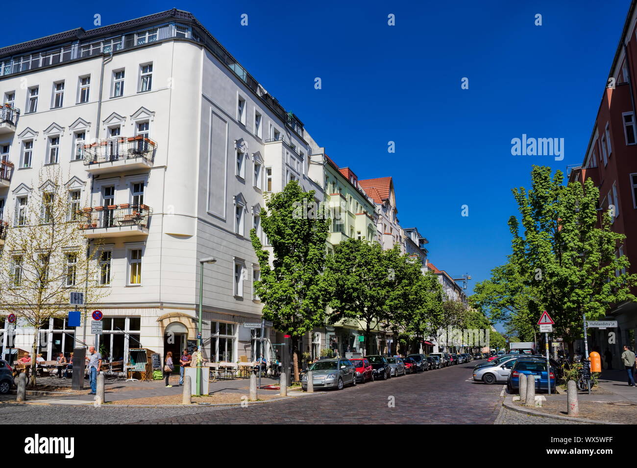Berlin-Prenzlauer Berg Stockfoto