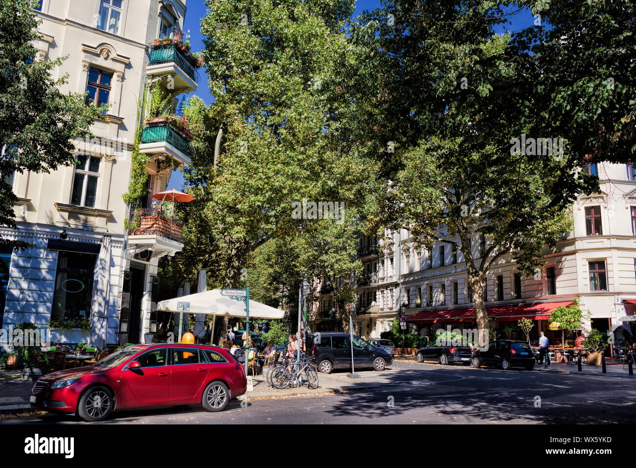 Berlin, Prenzlauer Berg Stockfoto