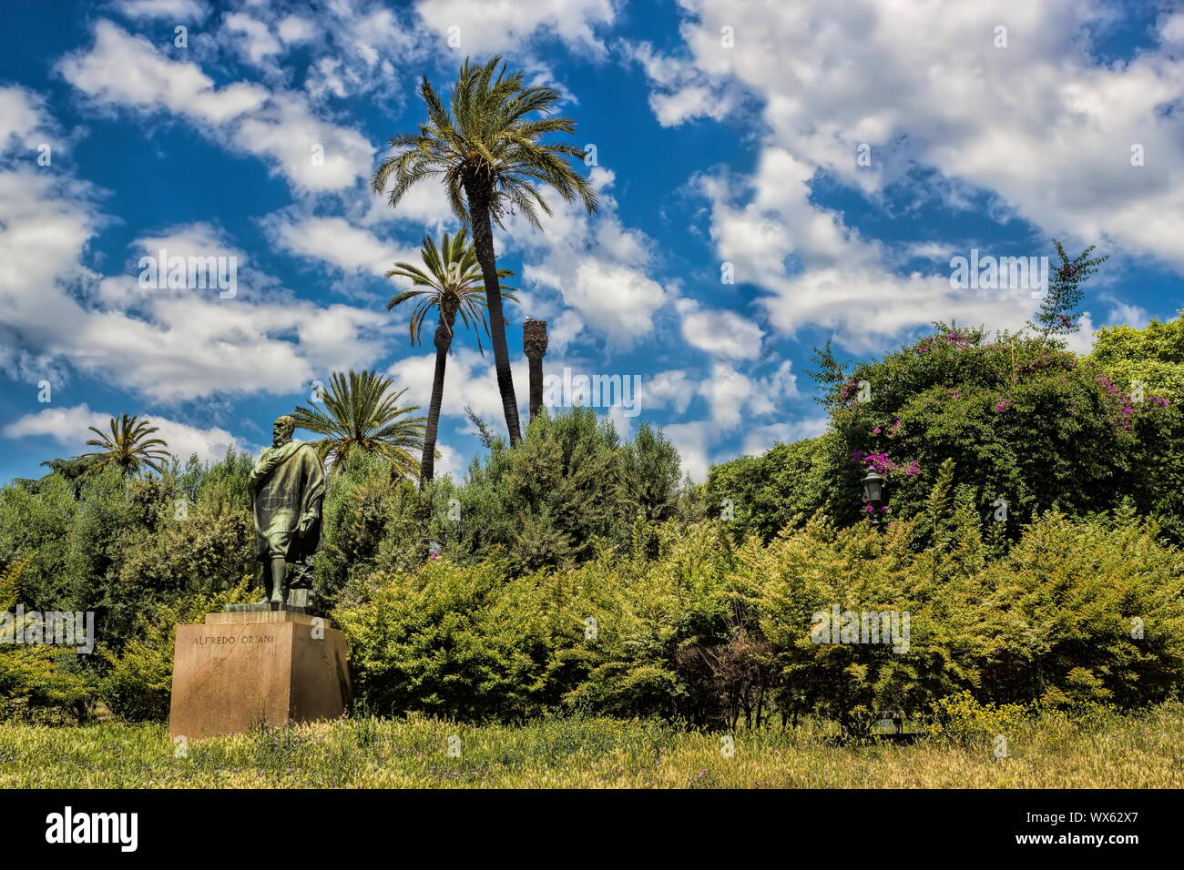 Rom, Domus Aurea Park Stockfoto